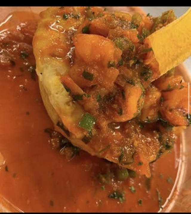 Mofongo Camarones Criolla.