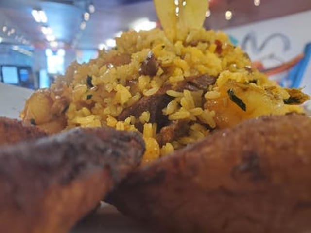 Arroz Enchurrascado.